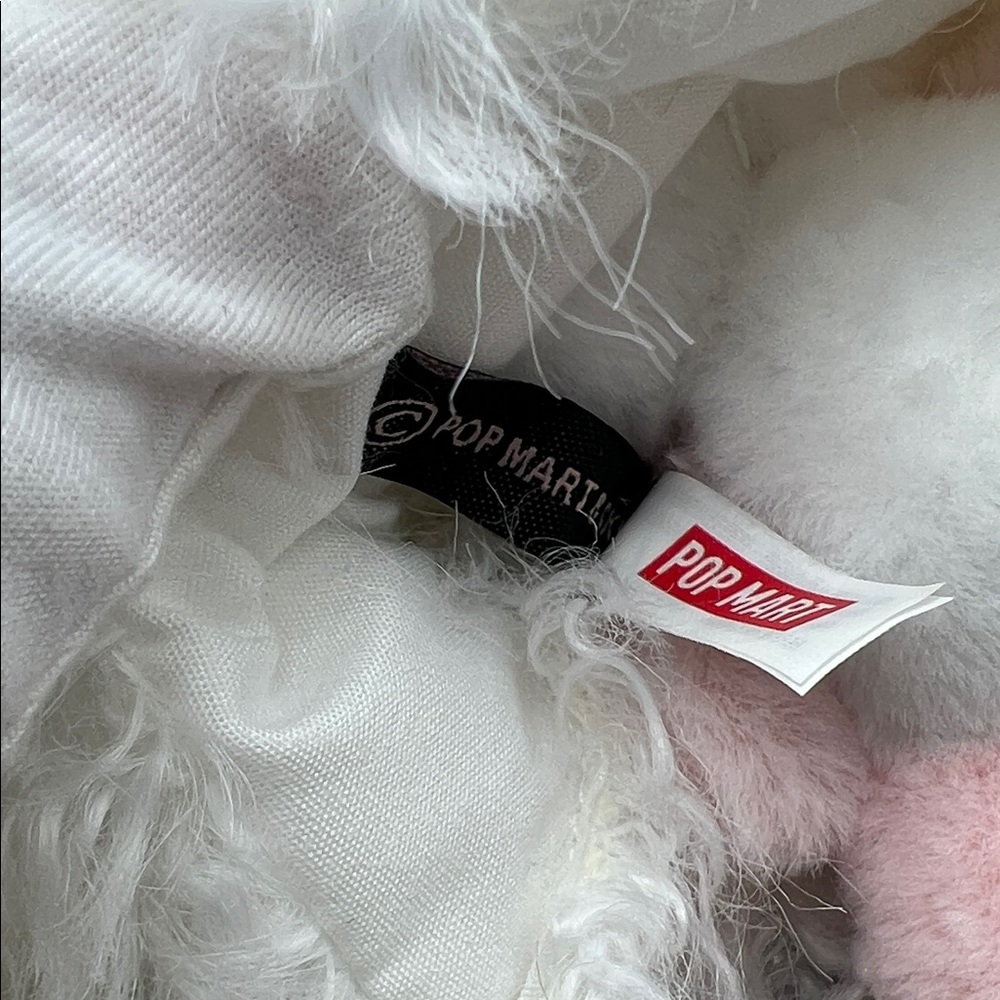 SkullPanda- Pop Mart - You Found Me! Plush Doll Pendant/Purse Charm-Ghostie NWOT - Picture 13 of 17